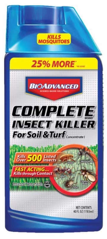 BioAdvanced Complete Insect Killer Concentrate For Soil & Turf 40 oz. Makes Up To 64 Gallons 7000285