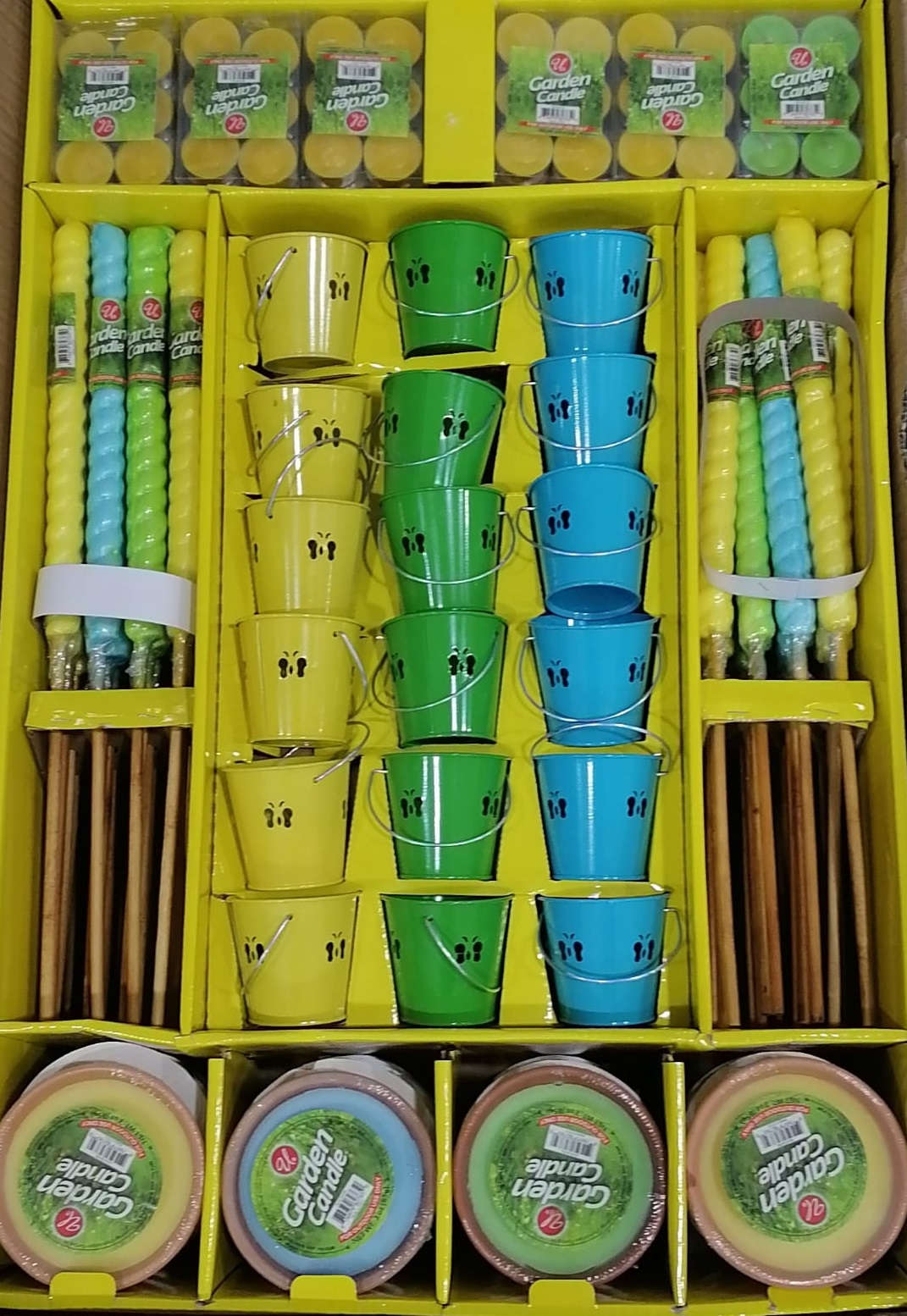 Ace Citronella Candles Assorted Designs/Colors 70100065