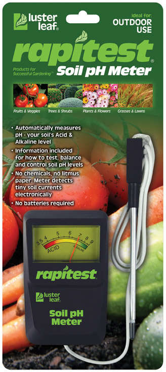 Rapitest PH With Probe Stainless Steel Soil Meter 7014590