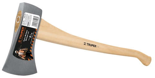 TRUPER 3.5 lb Michigan Axe 35 inch Hickory Handle 70300029