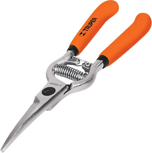 TRUPER 8 inch Forged Curved Blade Pruning Snip 70300086