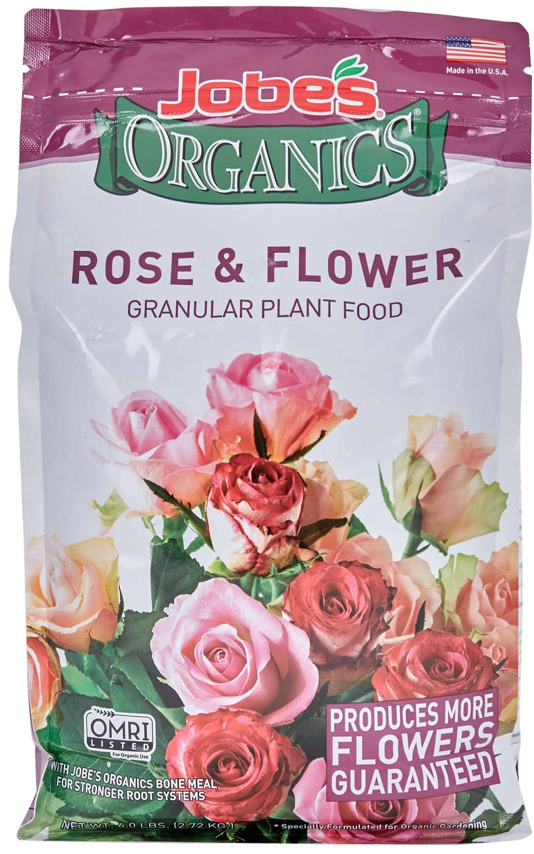 Jobe's Organics Plant Food Granules 4 Lbs. Rose & Flower 7215155