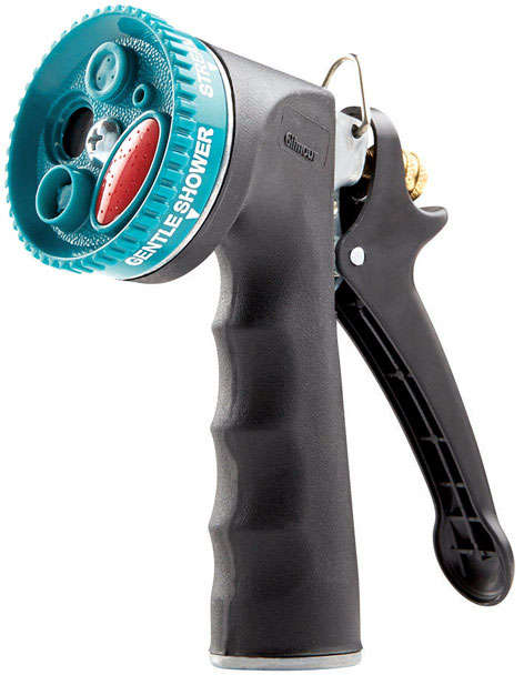جيلمور فوهة رش Select-A-Spray ذات 7 أنماط معدنية أزرق/أسود 7679905