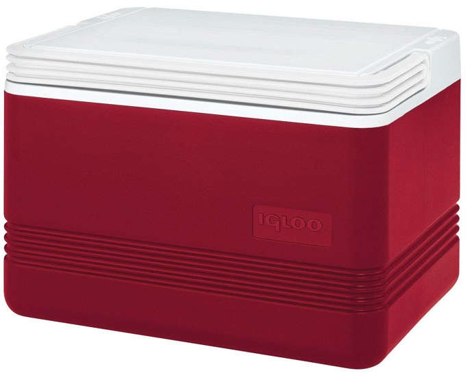 Igloo Cooler 9 Quarts Plastic Red 8006330