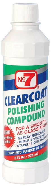 No. 7 Polishing Compound 8 oz. Safely Removes Minor Scratches & Stains 8007205