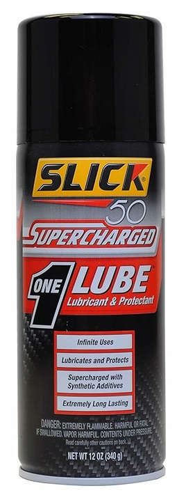 Slick 50 Supercharged Lubricant & Protectant 12 oz. One Lube Lubricates. Penetrates. Protects 8007890