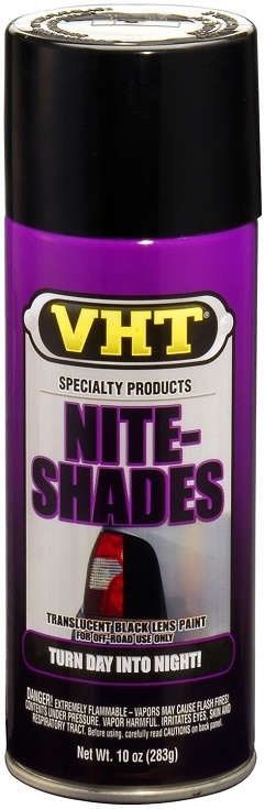 VHT Nite-Shades Lens Cover Tint Translucent Black Paint Can - 10 oz. 80100026