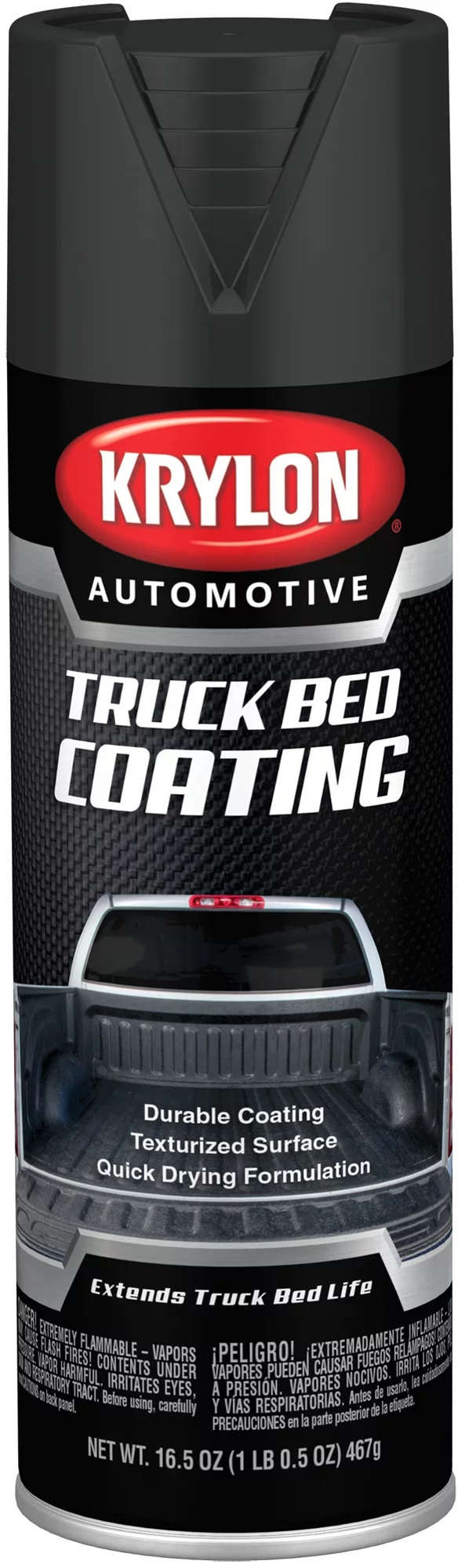 Krylon Automotive Truck Bed Coating 16.5 oz. Black 80100228