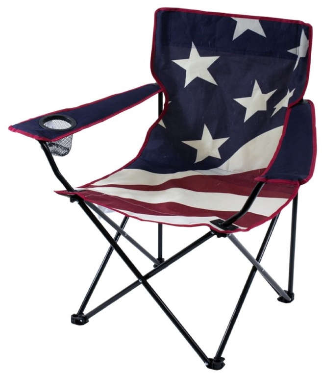 Quik Shade Folding Chair USA Theme 8015821