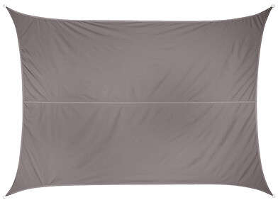 Hesperide Curacao Sun Shade 4 x 3 Mtrs Polyester Taupe Color 80200051