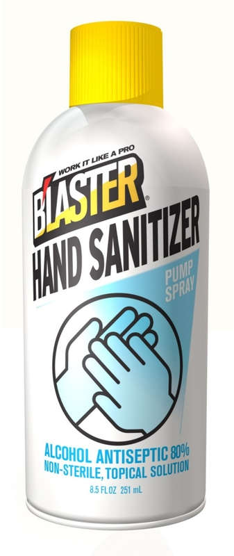 Blaster Hand Sanitizer 8.5 oz. Unscented Liquid 8043847