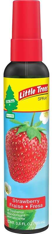 Little Trees Car Air Freshener Spray 3.5 oz. Strawberry Scent 8062178