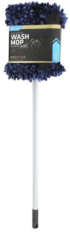 Prestige Microfiber Wash Mop with Pole Navy Color 8064883