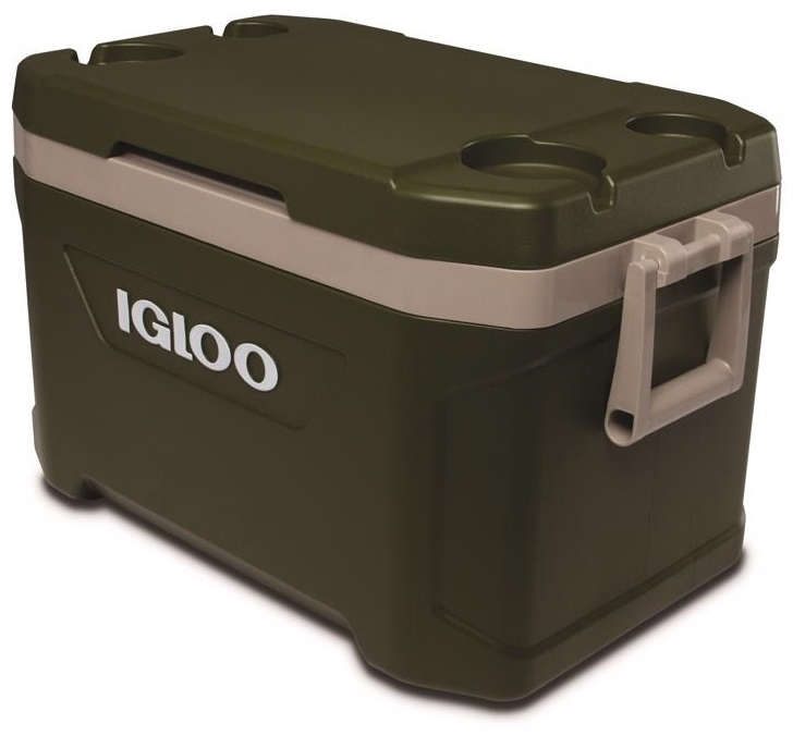 Igloo Sportsman Cooler 52 Quarts 24.87 inch x 14.68 inch x 14.96 inch Polyethylene Green 8075441