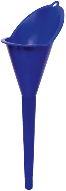 Flo Tool Funnel 10.75 inch Height 5.5 oz. Plastic Blue 8098386