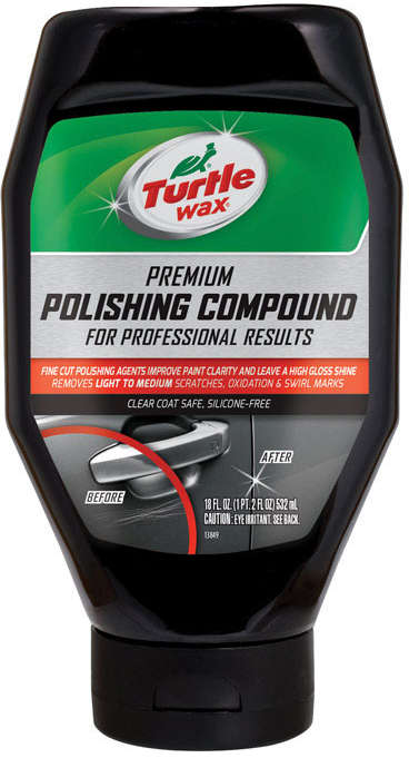 Turtle Wax Polishing Compound Liquid Automobile Polish 18 Oz. For Pro Detail Paint And Body Shop 8208043