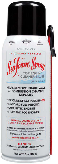 Sea Foam Seafoam Spray Top Engine Cleaner & Lube 12 oz. For 2-Stroke & 4-Stroke Gasoline Engines Only 8294522