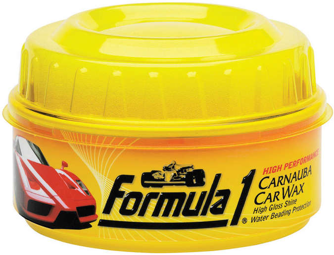 Formula 1 Car Wax Paste 12 oz. High Gloss Shine Water Beading Protection 8437527