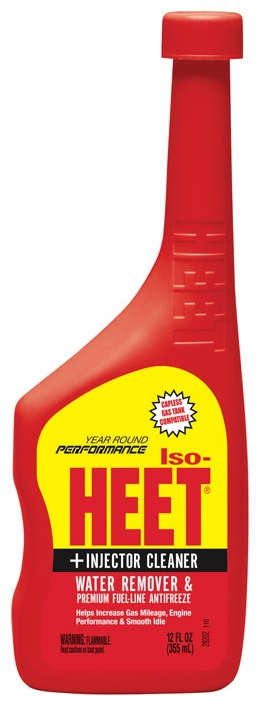 جولد ايغيل مانع تجمد خط الغاز Iso-Heet منظف حاقن الوقود ومزيل الماء 12 أونصة. 87712