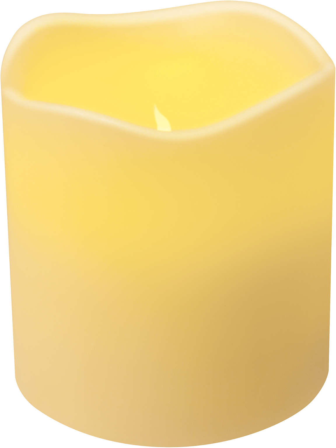 Volteck LED Decorative Candle with Sensor 8 cm uses 2 AA Batteries 90300023