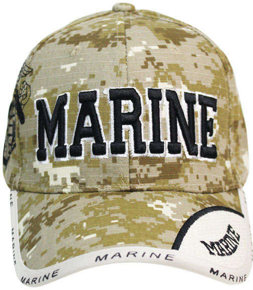 JWM Baseball Cap US Marines Digital Camouflage One Size Fits All 9380064