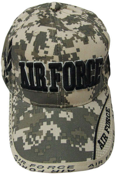 JWM Baseball Cap US Air Force Digital Camouflage One Size Fits All 9380262