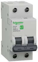 Schneider Electric Double Circuit Breaker 63 amp EZ9F56263 37013