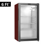Newal Mini vertical bottle cooler with 3 steel shelves and inner light, 455x425x845 mm BTL-91/03