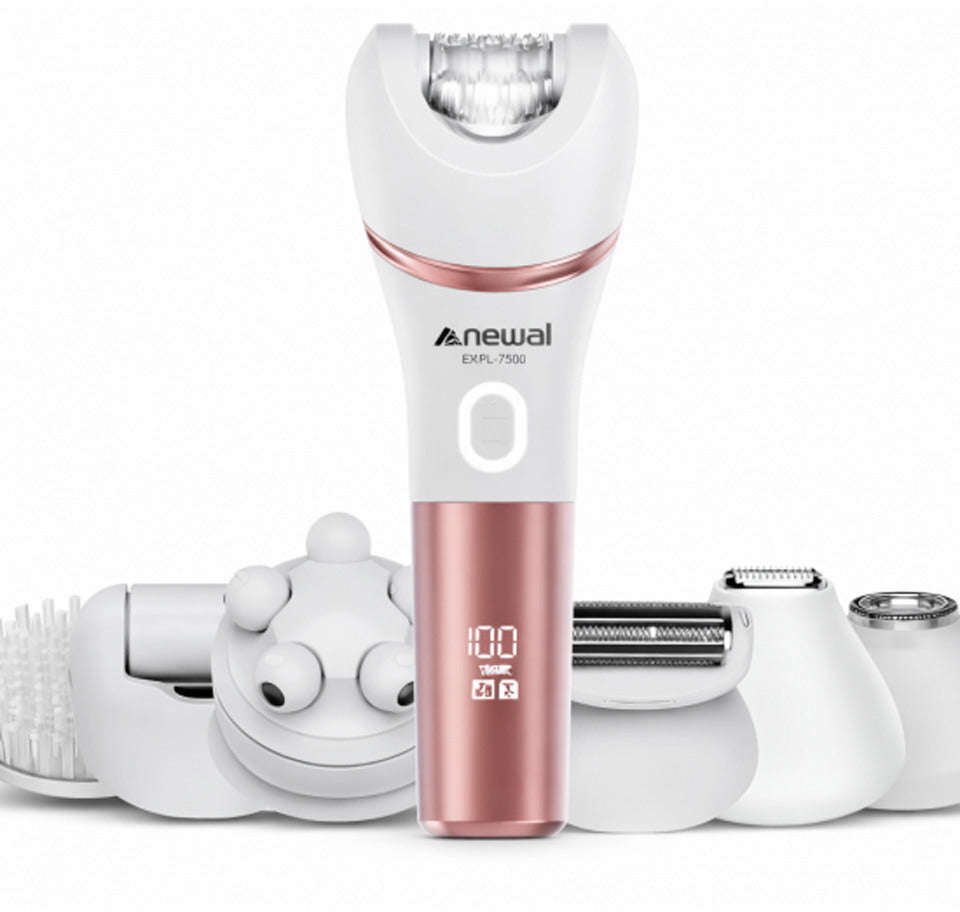 Newal 7-in-1 Gentle Hair Removal Machine with 90 Minutes Runtime and IPX7 Waterproof Design EPL-7530