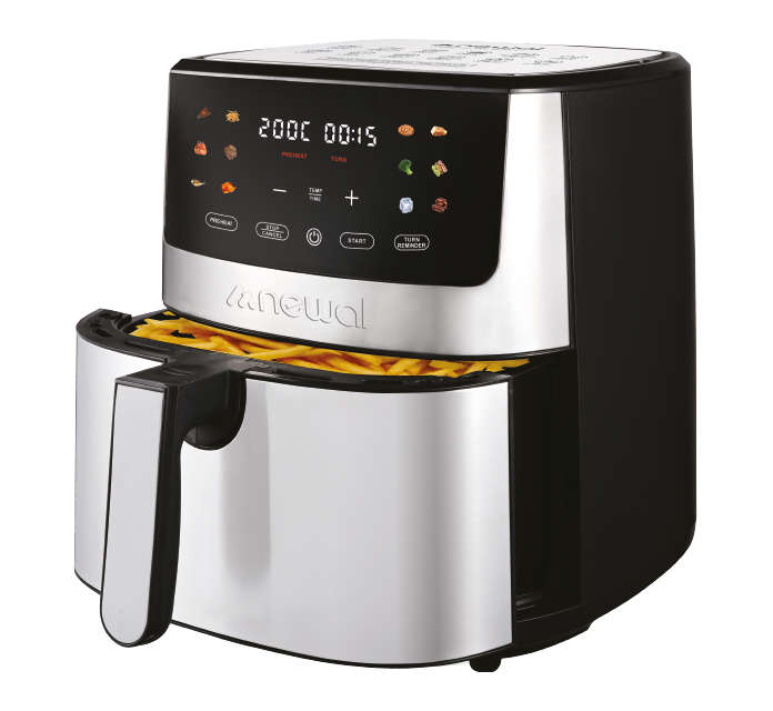 Newal Air fryer with 8-liter non-stick pot and adjustable temperature control (40-200°C) FRY-5127