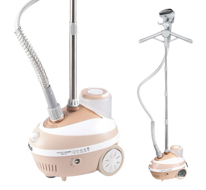 Newal Vertical garment steamer with 1200 ml removable water tank and 3 steam levels IRN-724