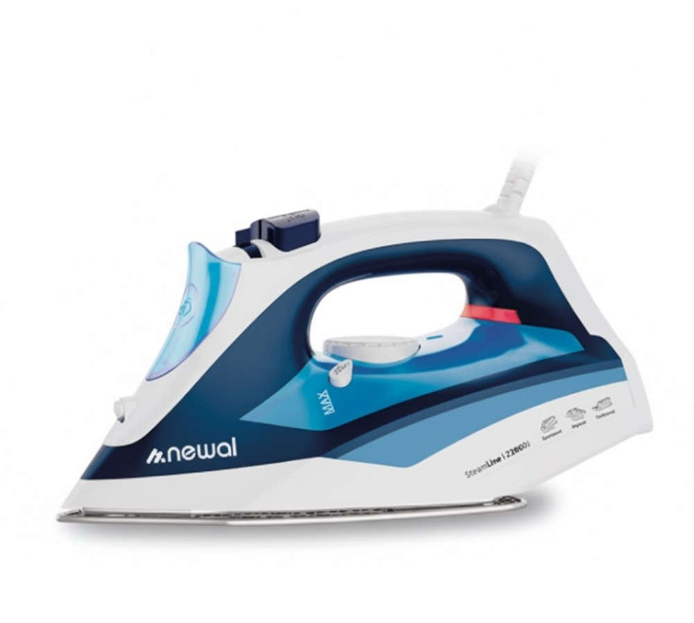 Newal Steam iron with 2200W power and 270ml water tank capacity IRN-758