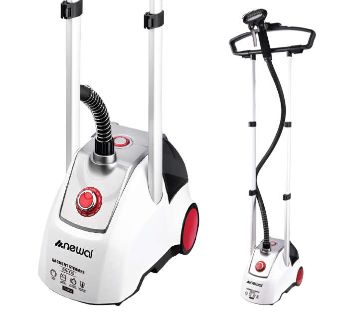 Newal Vertical garment steamer with 2500 ml removable water tank and 2 steam settings, 2000W power IRN-775
