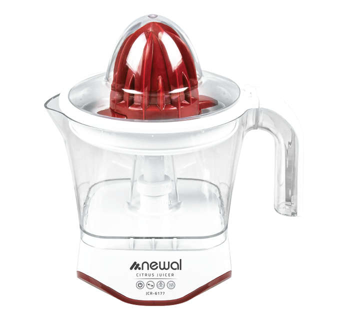 Newal Citrus Juicer 1 Liter 40 Watt with Double Cones and Safety System JCR-6177