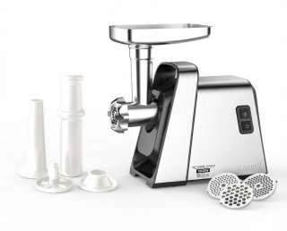 Newal Stainless Steel Meat Grinder 1000W with 3 Grinding Levels MGR-6745
