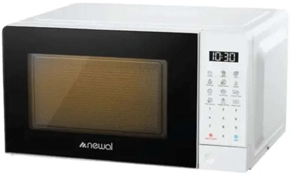 Newal Mirror Glass Microwave Oven, White MWO-2521/01