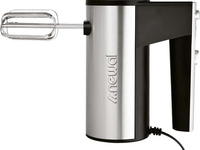 Newal Hand mixer with 5 speed control and turbo function, stainless steel body MXR-3519
