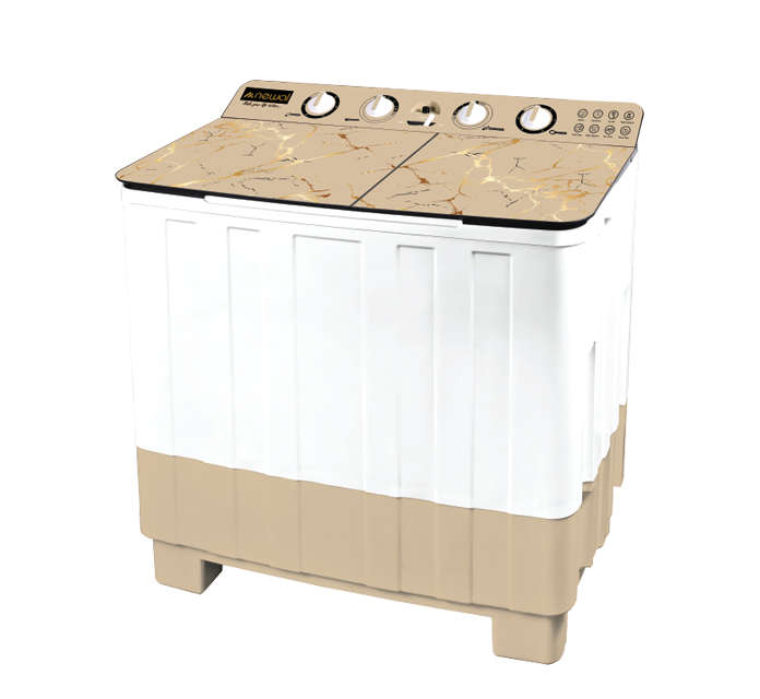 Newal Twin Tub Washing Machine 18 kg Capacity 700W Power Beige WSH-6218/04