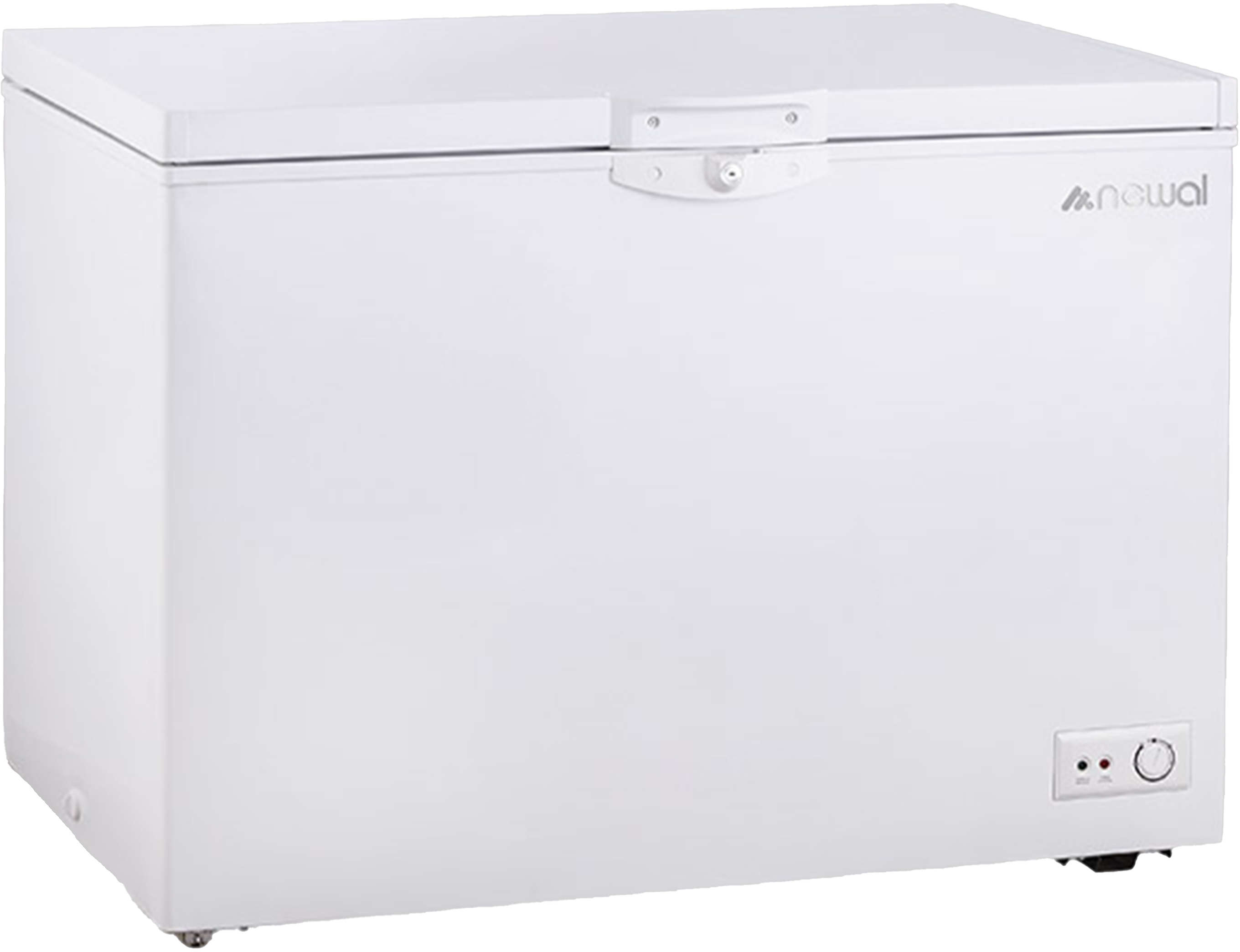 Newal Upright freezer with approximately 300 liters capacity, static cooling, and adjustable shelves FRZ-337/01