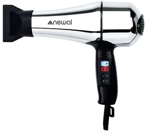 Newal Hair dryer 1800 W with 2 speed and heat settings, stainless steel body HDR-501