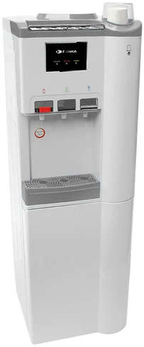 DENKA top-loading vertical water dispenser with refrigerator TO-58WR3HG