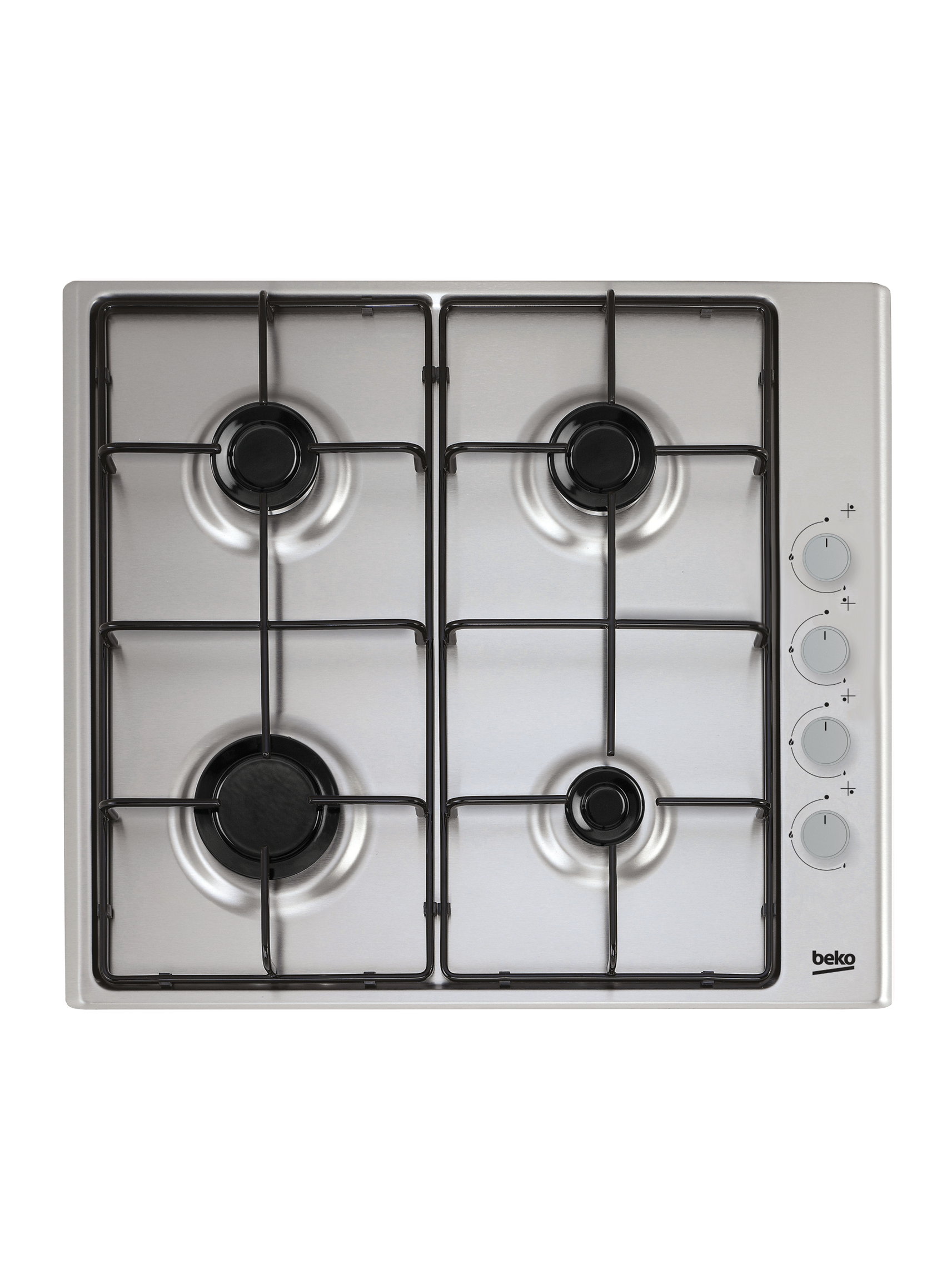 beko 4 Burners - Built-In Gas Cooker Stainless Steel HIG64120S