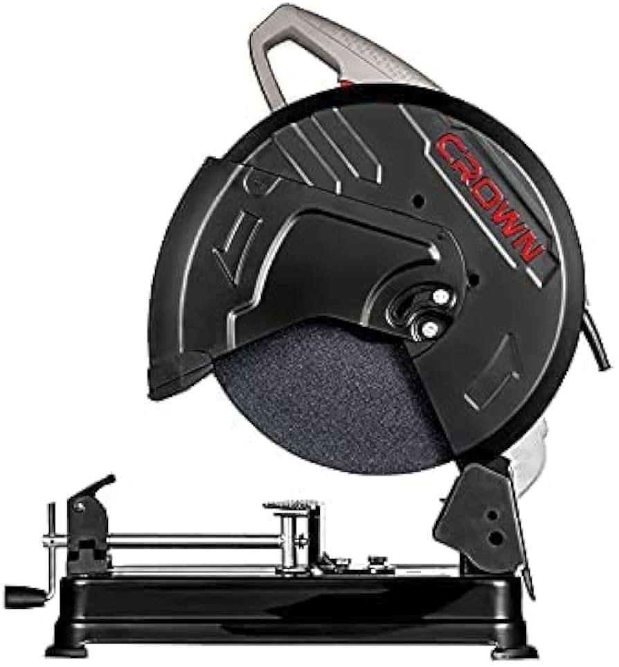 CROWN 14" (355 mm) metal cut-off saw with 2200W motor and 3900 RPM no-load speed CT15232