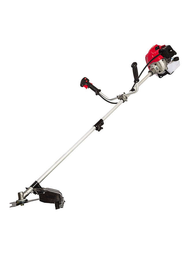 CROWN Gasoline brush cutter with 42.7cc engine and 1250W power, nylon line and blade cutting heads CT20050