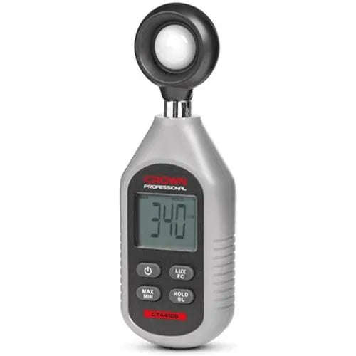 CROWN Light intensity meter with 0 to 199,999 lux measurement range CT44108