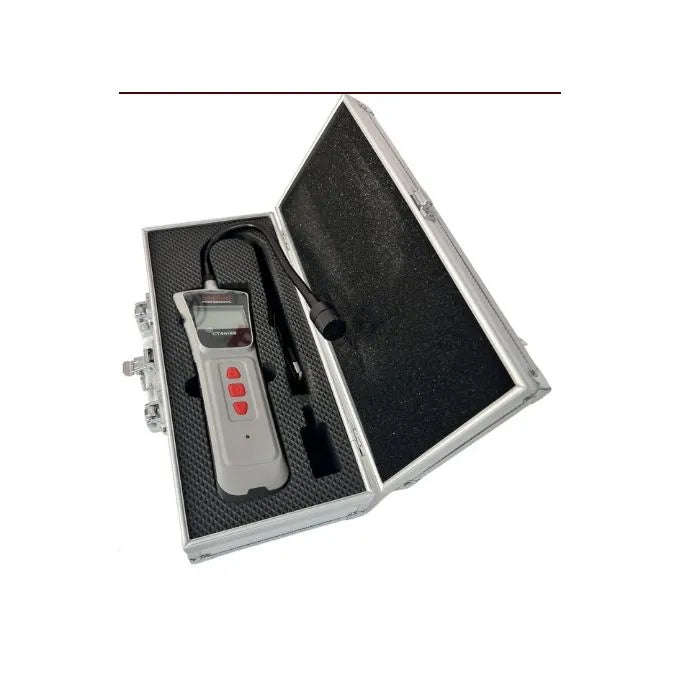كراون كاشف تسرب غاز شحن بنطاق كشف من 0 إلى 100000 مليمول/مول وشاشة LCD CT44122