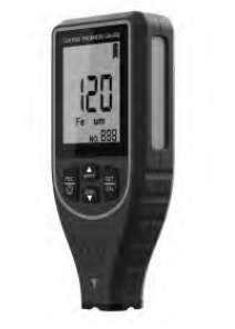 CROWN Paint and coating thickness gauge with 0-1700 μm measurement range and large LCD display CT44123