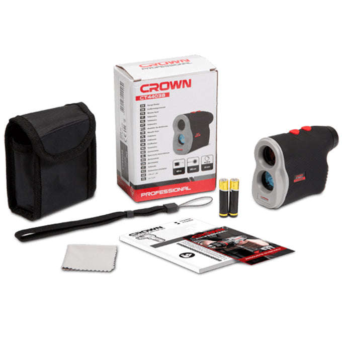 CROWN 600 m laser rangefinder with 6x optical magnification CT44038