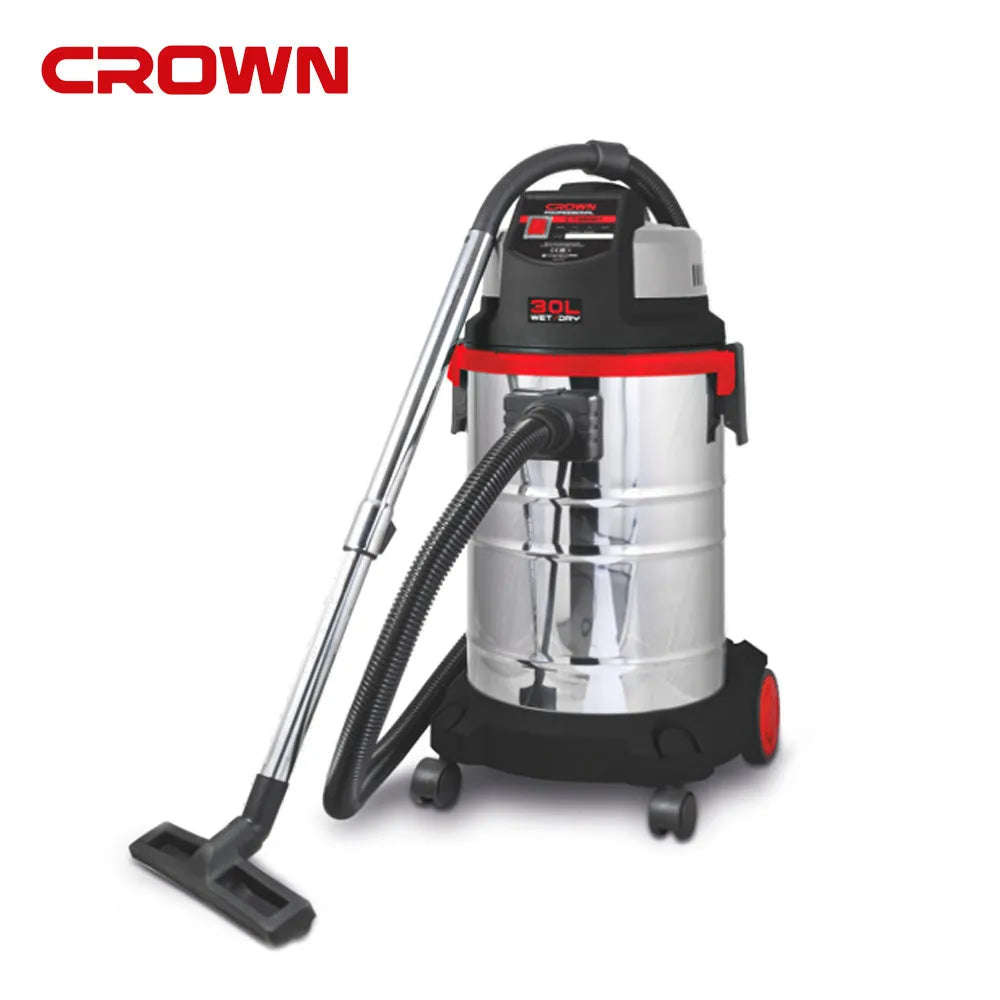 CROWN 30-liter 1400W wet/dry vacuum cleaner CT42027