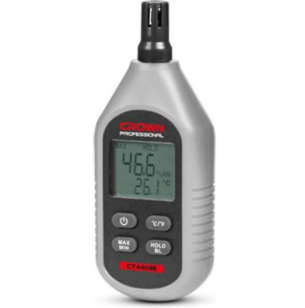 CROWN Temperature and Humidity Meter with LCD Display and ±5% Humidity Accuracy, Temperature Range -10 to 60°C CT44096